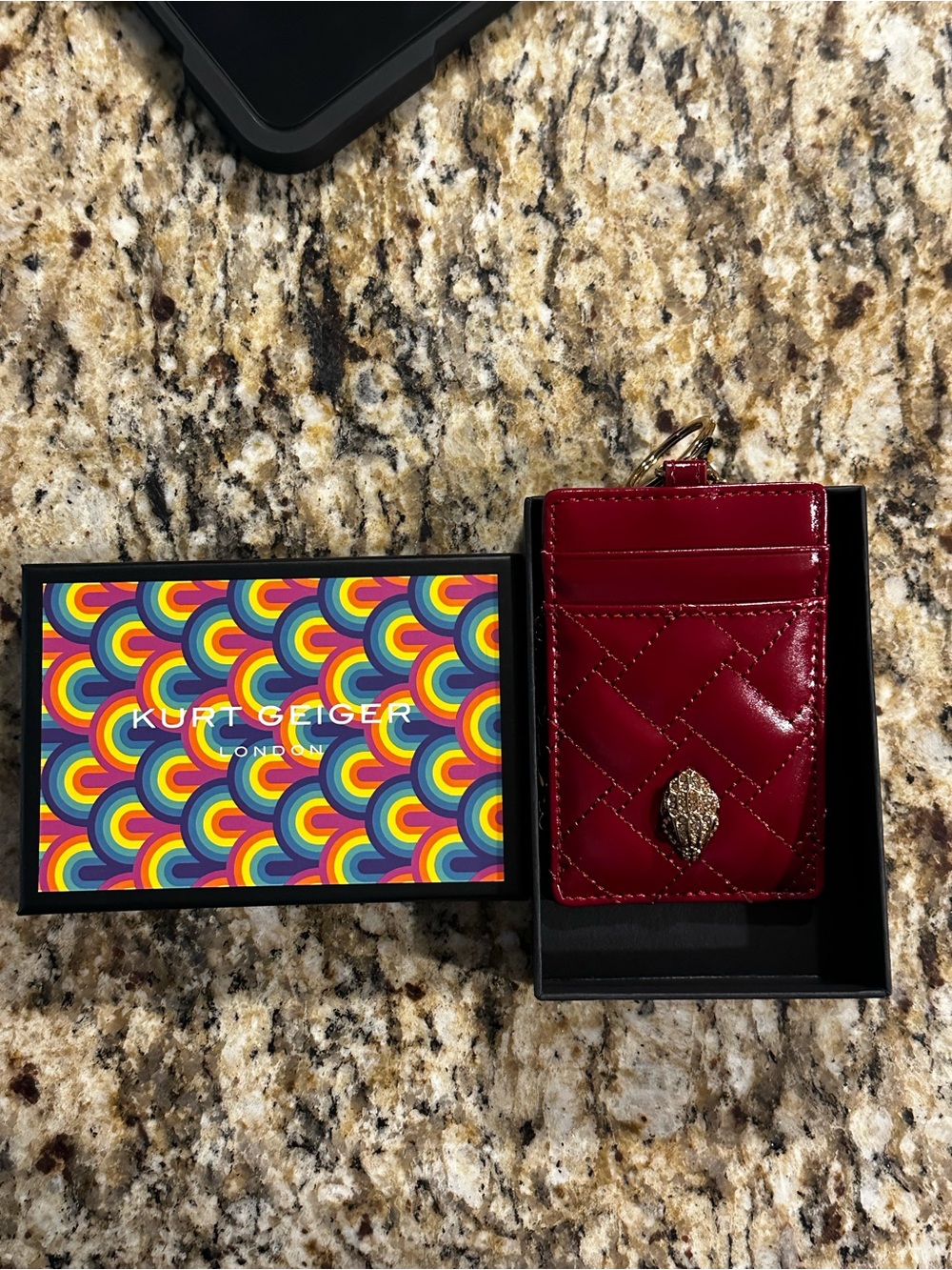 Kurt Geiger Kensington Quilted Lanyard